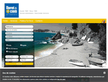 Tablet Screenshot of lloretdemar.com